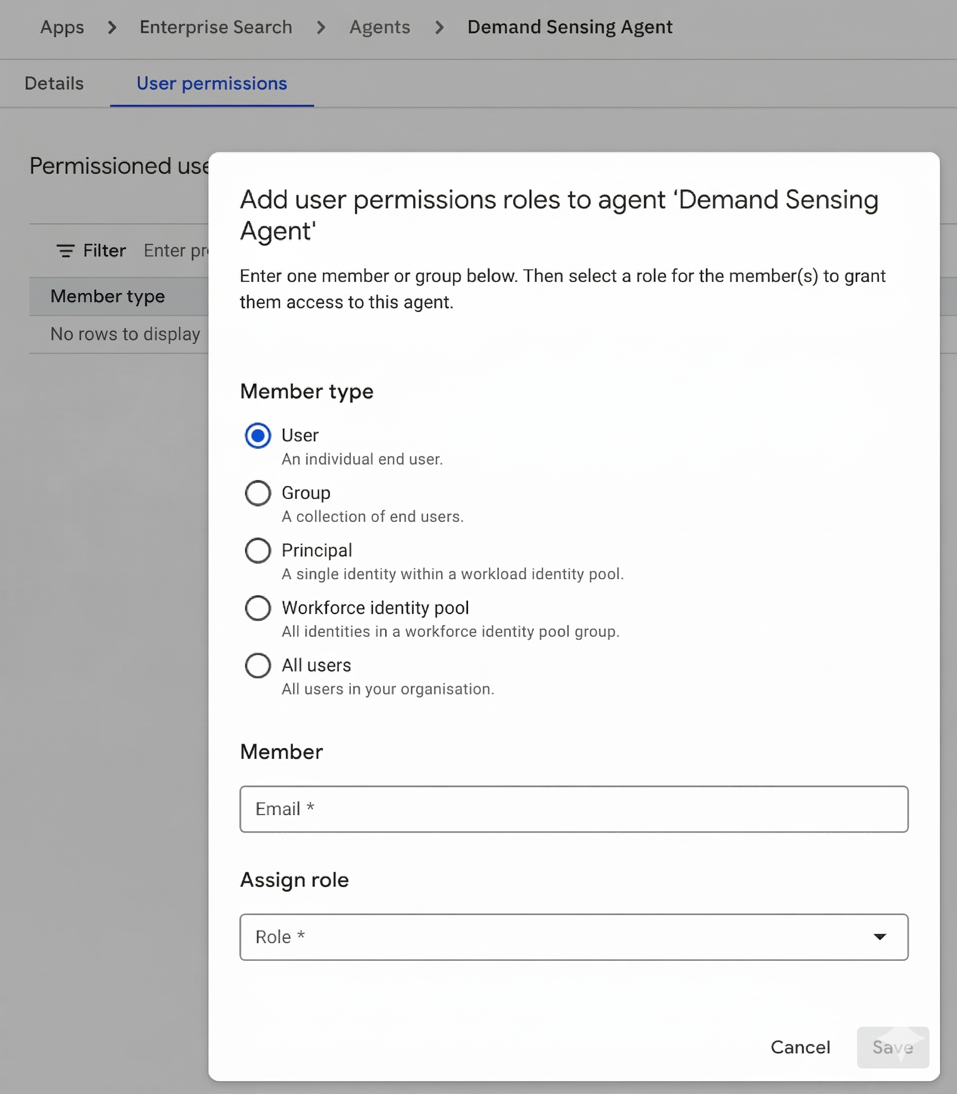 Add User Permissions